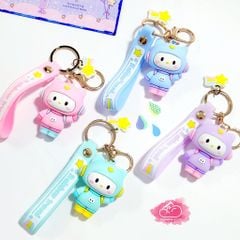 MÓC KHÓA Cậu bé Phi Hành Gia Đeo Balo Rainbow Travel