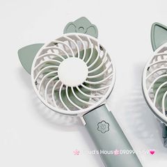 Quạt Cầm Tay - Để Bàn Tai Mèo Gập Được Đầu