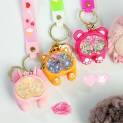 Móc khóa Cái mông Con thú Hologram