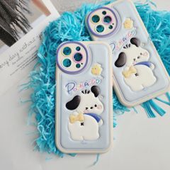 CASE IPHONE NHÁM DA Chó Pochacco SIÊU KUTE QUAY MÔNG