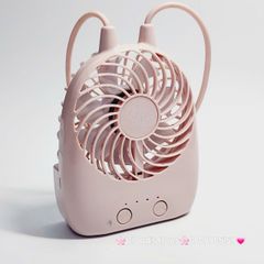 Mini Fan - Quạt Cầm Tay - Để Bàn Có Dây Xách Du Lịch
