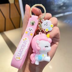 MÓC KHÓA UNICORN Tròn mập pastel