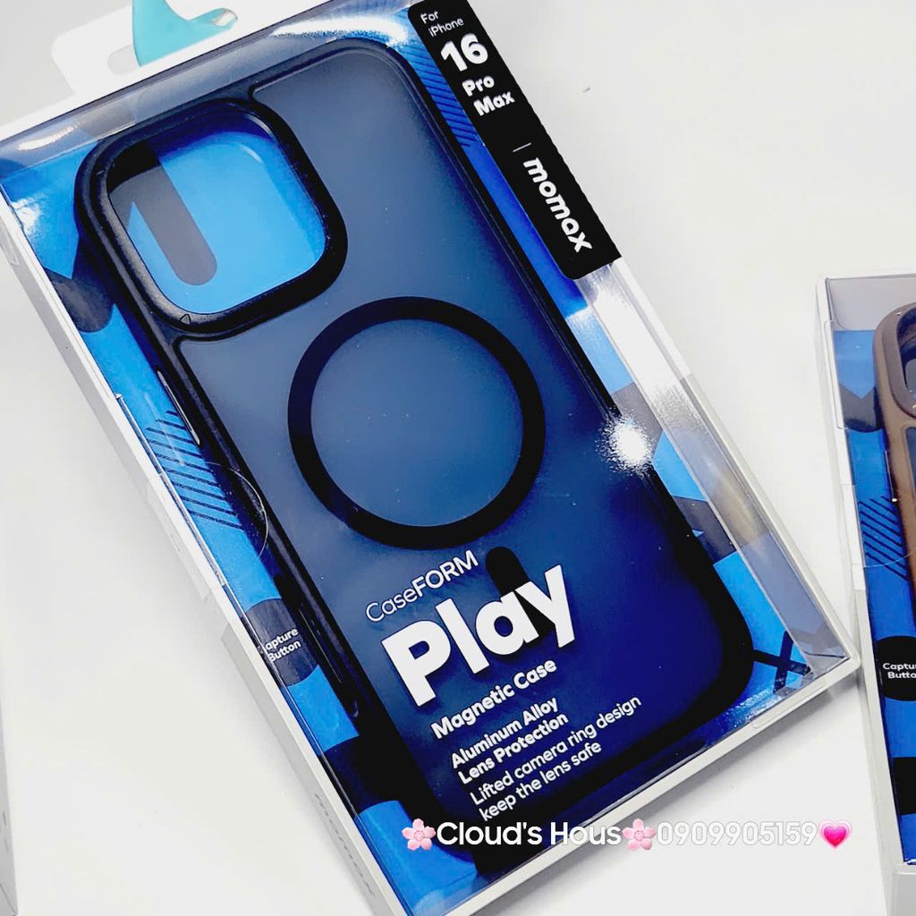 Case Ốp điện thoại iPhone Magsafe Momax Nhám Form Play iPhone 14/15/16/Pro/Promax