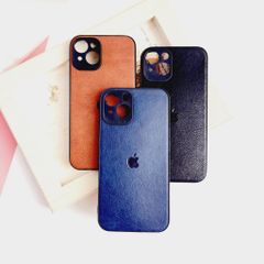 Case Ốp điện thoại iPhone Lưng da Sang trọng iPhone 11/12/13/14/Plus/Pro/Promax