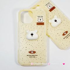 Case Ốp điện thoại iPhone icon Teddy Bear CASE iPhone 12/13/14/15/16/Pro/Promax