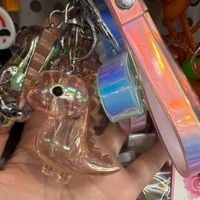 MÓC KHÓA Khủng Long Hologram Bling bling