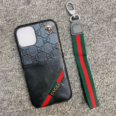 Case Ốp điện thoại iPhone Gucci Đựng card Dây đeo điện thoaj