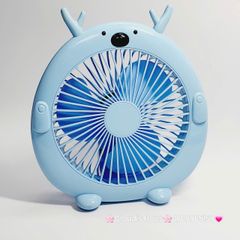Mini Fan - Quạt Để Bàn Hình Tuần Lộc Có Sừng ( loại to)