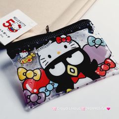 BÓP Ví Mini Trong Suốt In Hình Kute Sanrio Chính Hãng