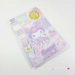 Sổ Tay - Vở Sanrio Kuromi Cinnamoroll Melody Hello Kitty Cho bé (ĐÀI LOAN)