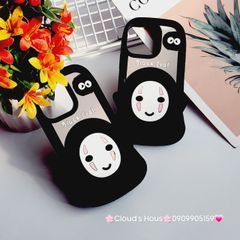 Case Ốp điện thoại iPhone Su dẻo Vô Diện 3D Nổi Black Cool iPhone 11/12/13/14/15/Pro/Promax