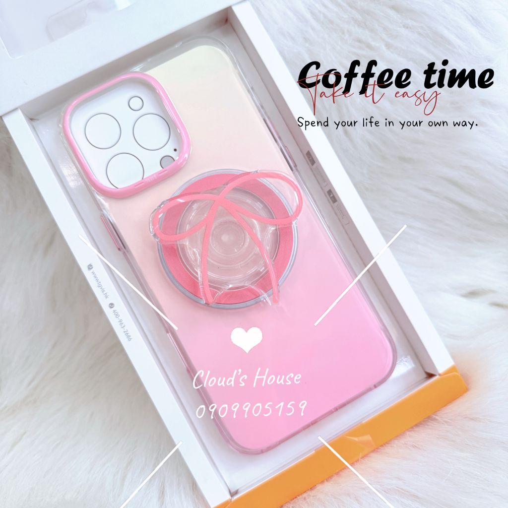 Case Ốp điện thoại iPhone TGVI'S Magsafe Trong Nhám Hologram iPhone 16/Pro/Promax