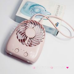Mini Fan - Quạt Cầm Tay - Để Bàn Có Dây Xách Du Lịch
