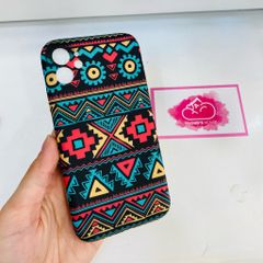 Case Ốp điện thoại iPhone Họa tiết thổ cẩm chất umku dẻo (2 mẫu)