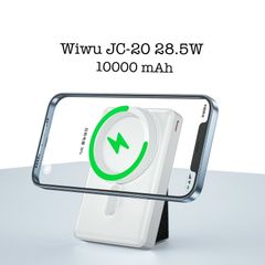 POWERBANK - SẠC dự phòng Magsafe WiWU JC-20 Magnetic Wireless 10000 mah