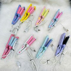 Máy uốn tóc gợn sóng Tutula cầm tay mini