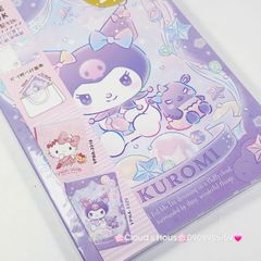Sổ Tay - Vở Sanrio Kuromi Cinnamoroll Melody Hello Kitty Cho bé (ĐÀI LOAN)