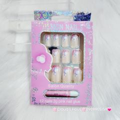 Bộ Móng Giả 12 móng nhiều mẫu -Nail