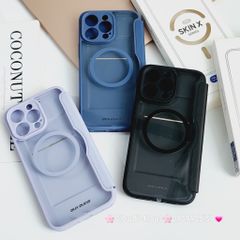 Case Ốp điện thoại iPhone Bao da Skin X Magsafe iPhone 11/12/13/14/15/Plus/Pro/Promax