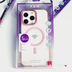 Case Ốp điện thoại iPhone X&M Trong viền hologram bóng iPhone 14Promax/ 15Promax (5 mẫu)