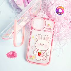 Case iPhone Thỏ cute Trong Chống Dựng iPhone 11/12/13/14/Plus/Pro/Promax