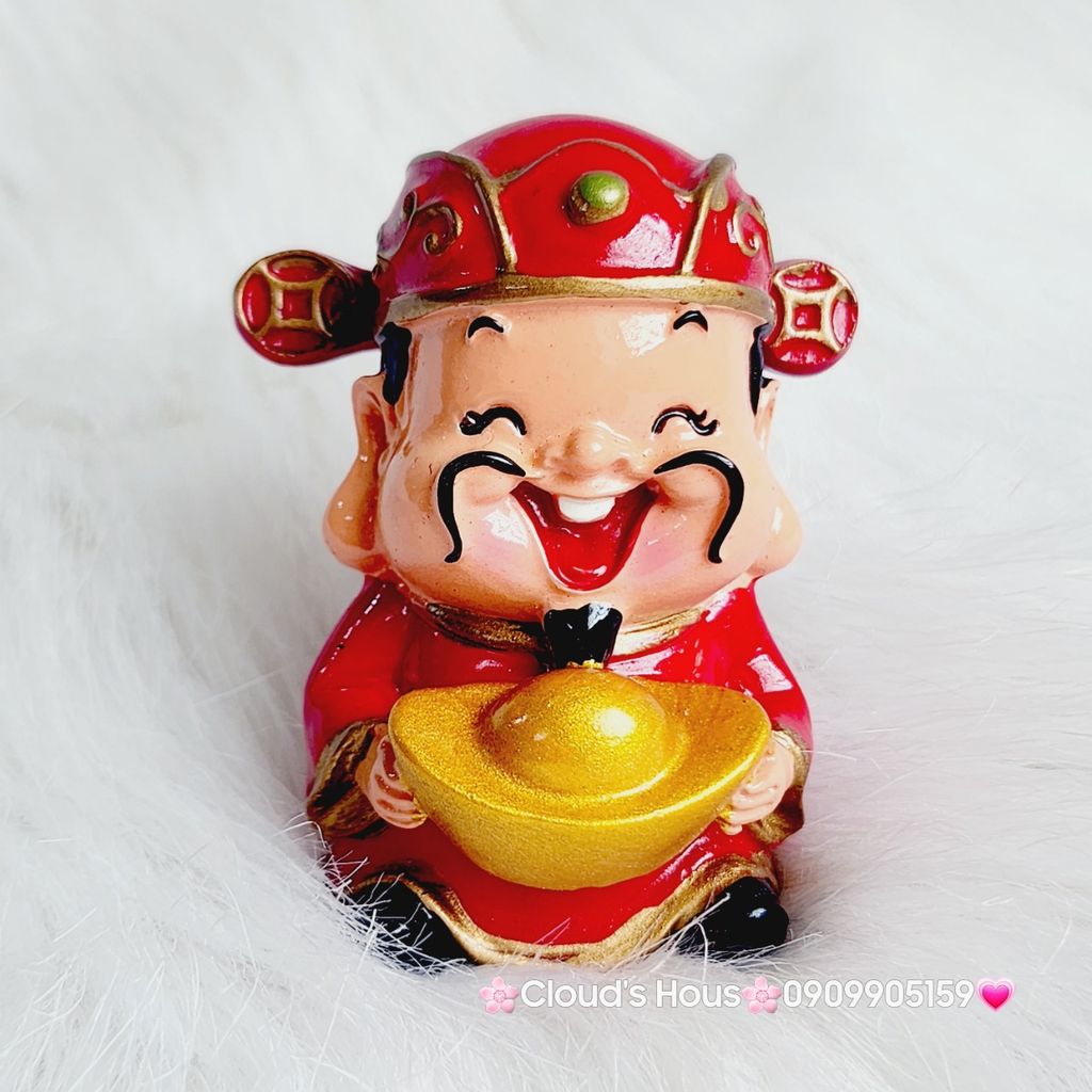 Bộ 5 Ông Tượng Thần Tài ( Phúc - Lộc - Thọ - Tài - Hỷ ) -trang trí nhà cửa