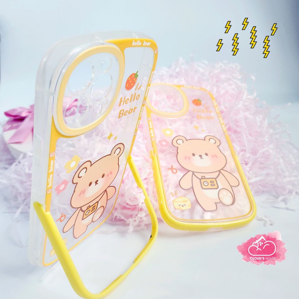 Case iPhone Thỏ cute Trong Chống Dựng iPhone 11/12/13/14/Plus/Pro/Promax
