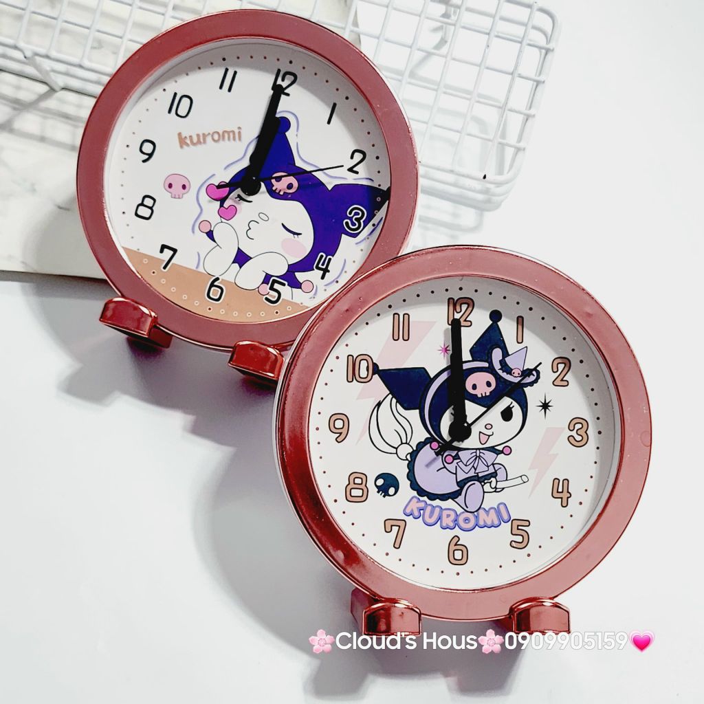 Đồng hồ để bàn Kuromi