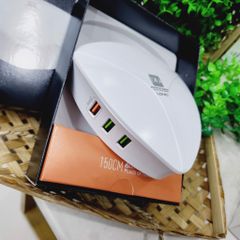 DOCK SẠC 6 IN 1 LDNIO A6801 ( DÂY CẮM ĐIỆN)