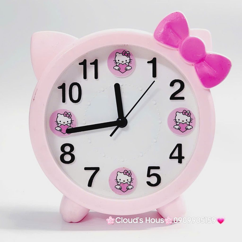 Đồng Hồ Để Bàn Hello Kitty Nhiều Màu