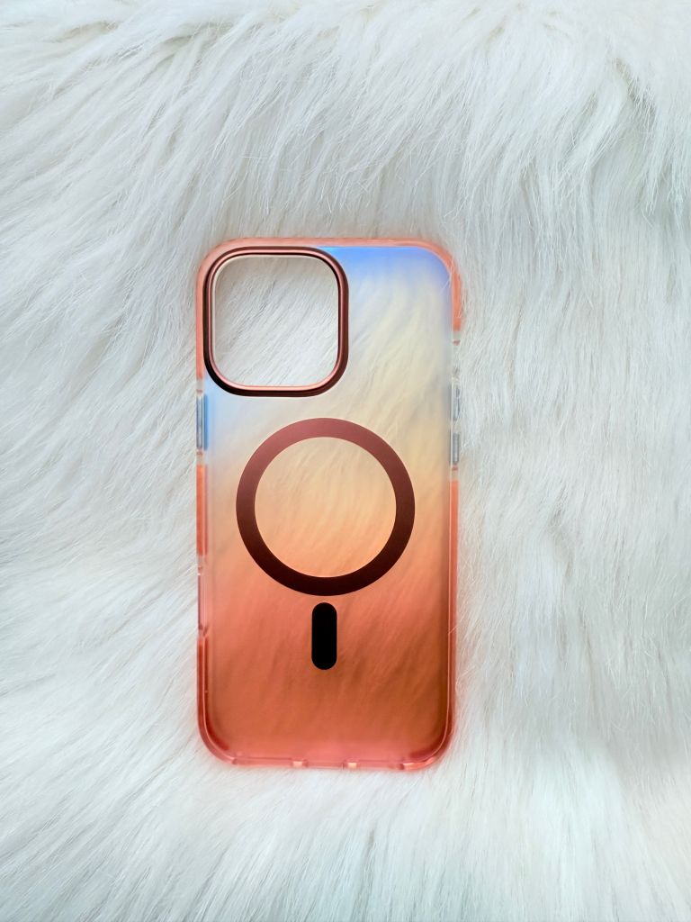 Case Ốp điện thoại iPhone Màu Ombre ánh Hologram Raigor Inverse chính hãng cho iPhone 16 Pro/iPhone 16 Pro Max