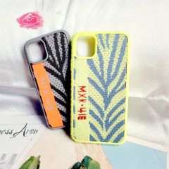 Case Ốp điện thoại MXK-416 Milada Vải Thêu Iphone 11Pro/11Promax (3 màu)