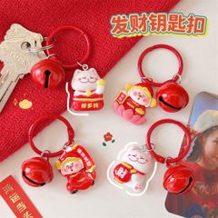 Móc Điện Thoại Vòng Charm mini Rồng/ Thần tài/ mèo may mắn điện thoại