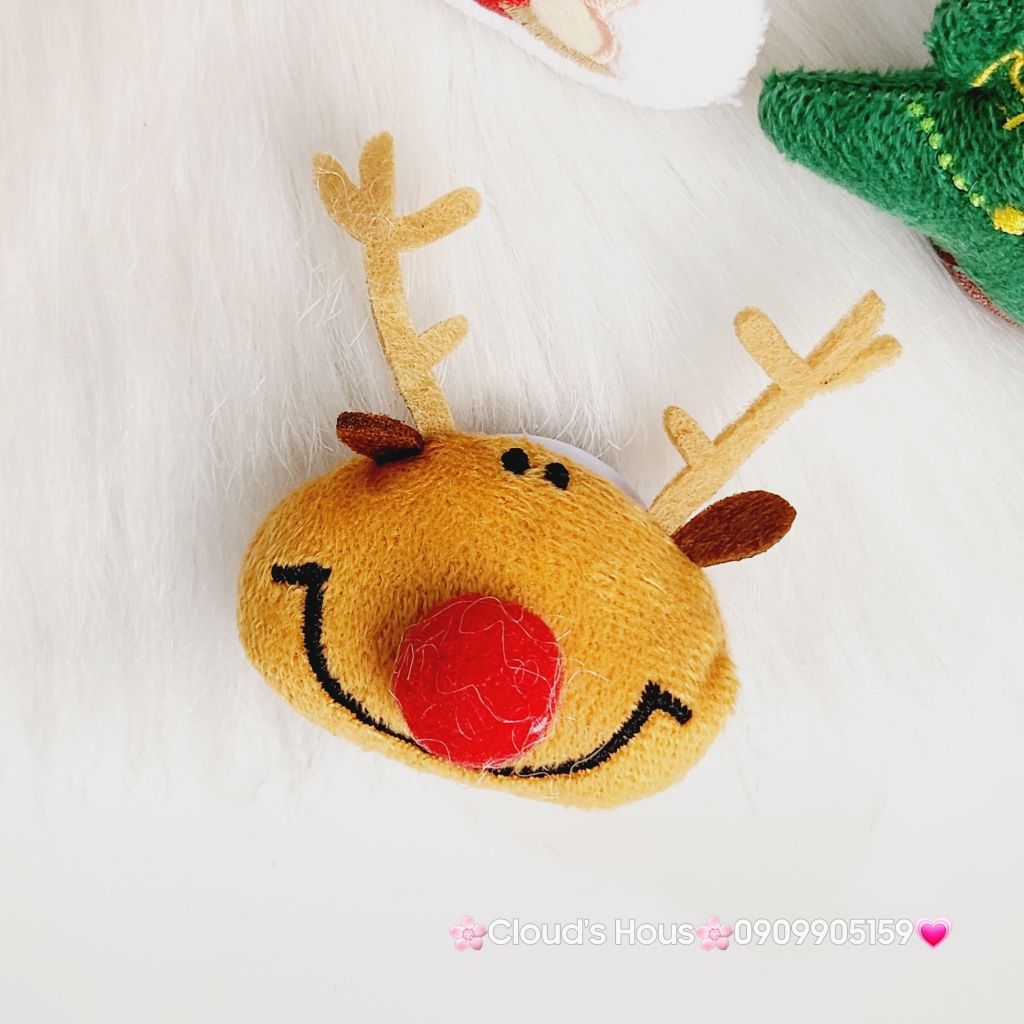 PopSocket Noel Merry Christmas Bông vải