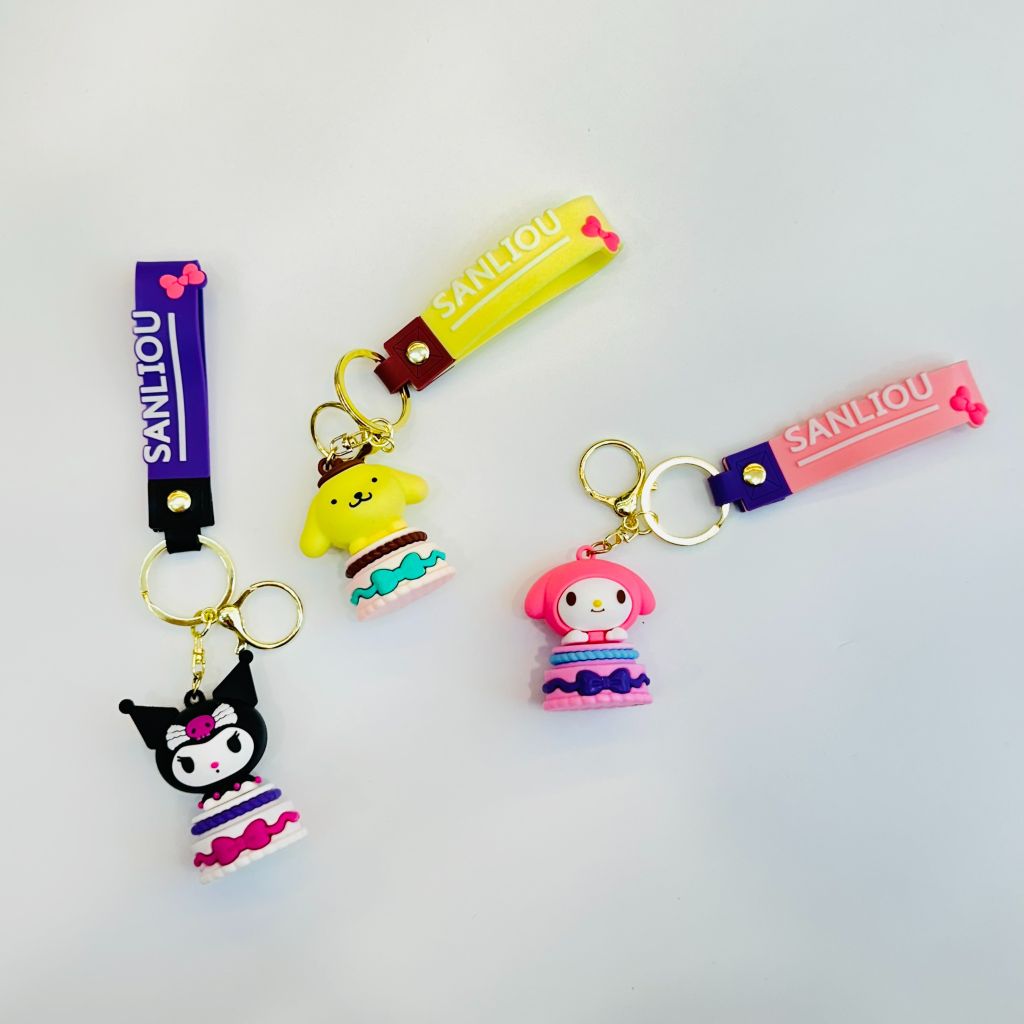 Móc Khóa Sanrio Bánh Kem Sanliou
