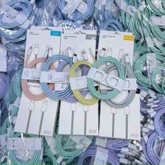 Cáp Sạc iMac Nhanh 20W Bọc Dù USB-C to Lightning 1M