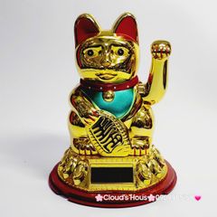 Mèo Thần Tài Mạ Vàng Nhiều Mẫu Nhiều Size