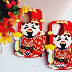 Case Ốp điện thoại iPhone Su dẻo Ông Thần Tài iPhone 11/12/13/14/15/Pro/Promax - TẾT