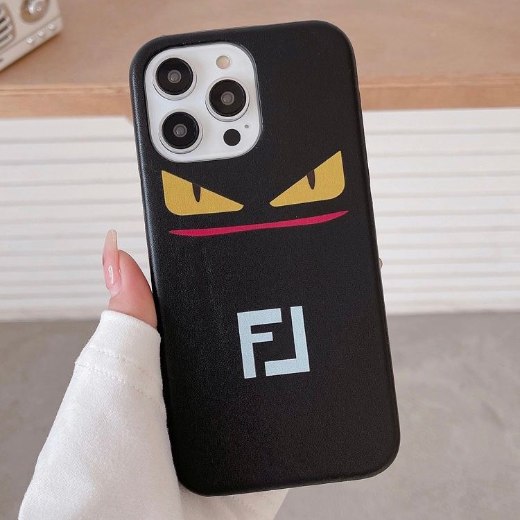 Case Ốp điện thoại iPhone Fendi Da Siêu ngầu  iPhone 11/12/13/14/Plus/Pro/Promax