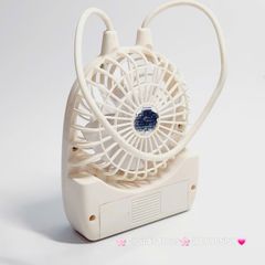Mini Fan - Quạt Cầm Tay - Để Bàn Có Dây Xách Du Lịch
