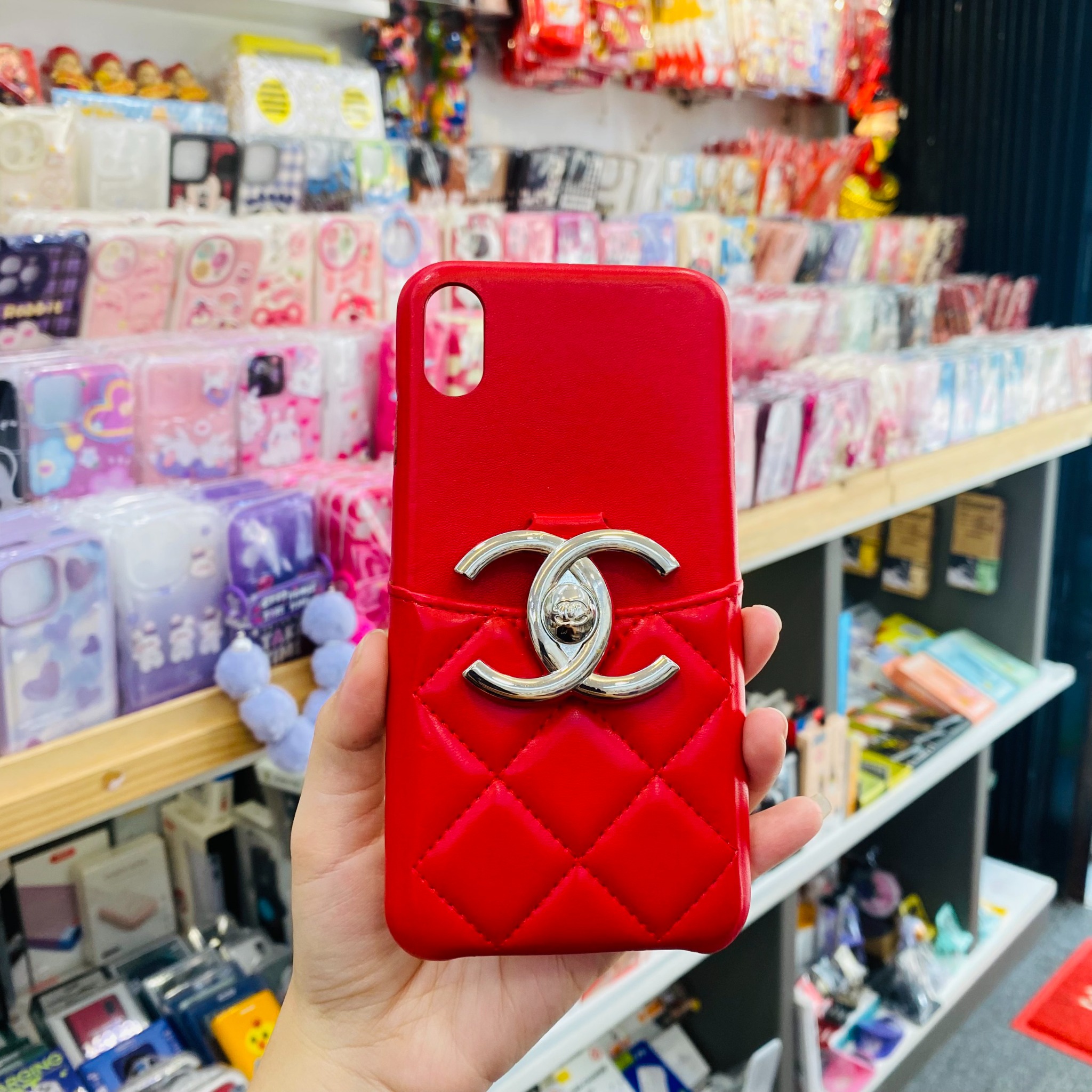 Chanel Logo Seamless iPhone XS Max Clear Case CaseFormula #24 Chanel Logo Seamless iPhone XS Max Clear Case CaseFormula