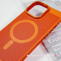 Case Ốp điện thoại iPhone Likgus Magsafe Nhiều Màu Lưng Lưới iPhone 15/16/Pro/Promax