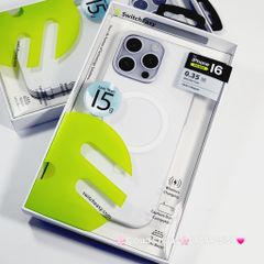 Case Ốp điện thoại iPhone Switcheasy Ultra Slim Nhám Lụa Siêu Mỏng Magsafe 0.35mm 16/Plus/Pro/Promax