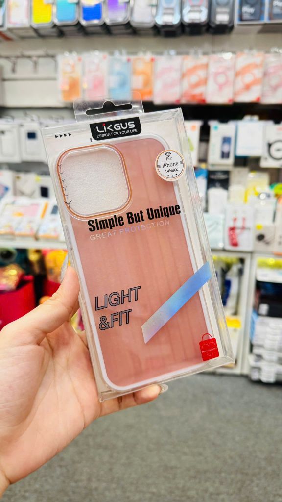 Case Ốp điện thoại iPhone Likgus Nhám Vân Nhiều Màu Chống Shock iPhone 16/15/14Pro/Promax