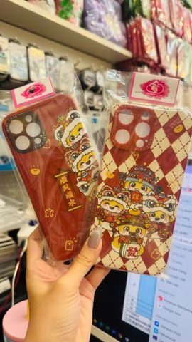 Case Ốp điện thoại iPhone Rắn Cosplay Lân iPhone 11/12/13/14/15/Plus/Pro/Promax - TẾT