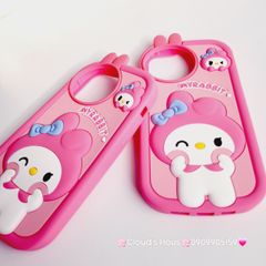 Case Ốp điện thoại iPhone Su dẻo Thỏ Melody My Rabbit iPhone 11/12/13/14/15/Pro/Promax
