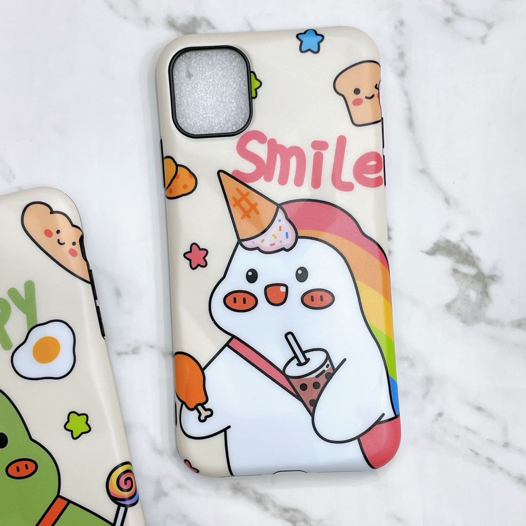 Case Ốp điện thoại iPhone UNICORN & KHỦNG LONG Nhám trơn 3D Nổi iPhone 7/8/X/Xs/11/12/Plus/Max/Pro/Promax