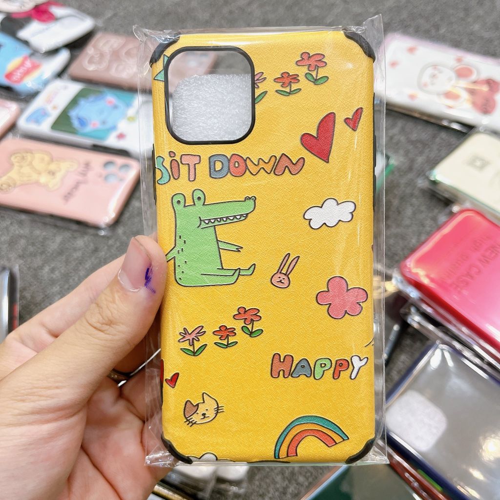 Case Ốp điện thoại iPhone Khủng long Nhám da Chống shock