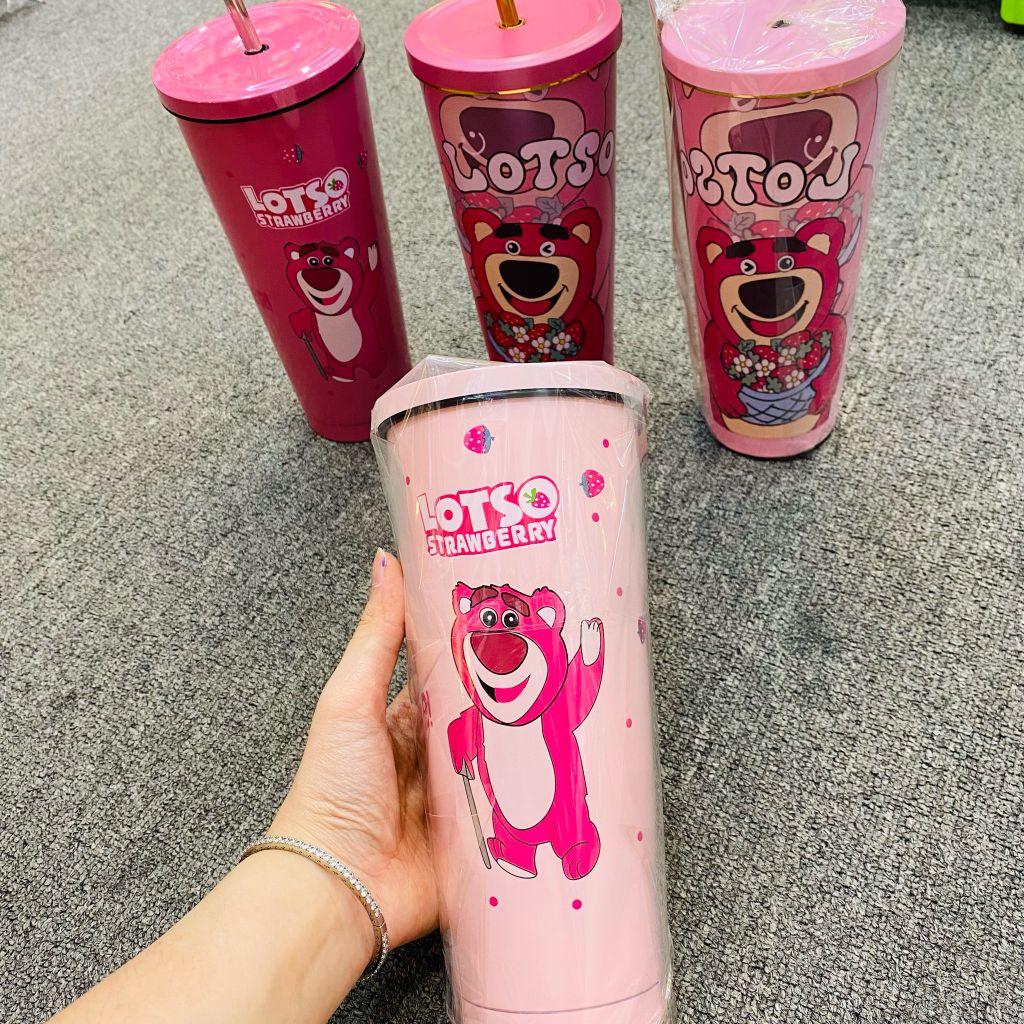 Tổng hợp Ly Giữ Nhiệt Gấu Dâu Lotso