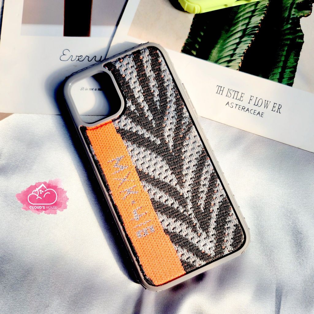 Case Ốp điện thoại MXK-416 Milada Vải Thêu Iphone 11Pro/11Promax (3 màu)